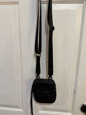 Aimee Kestenberg Black Quilted Crossbody Bag